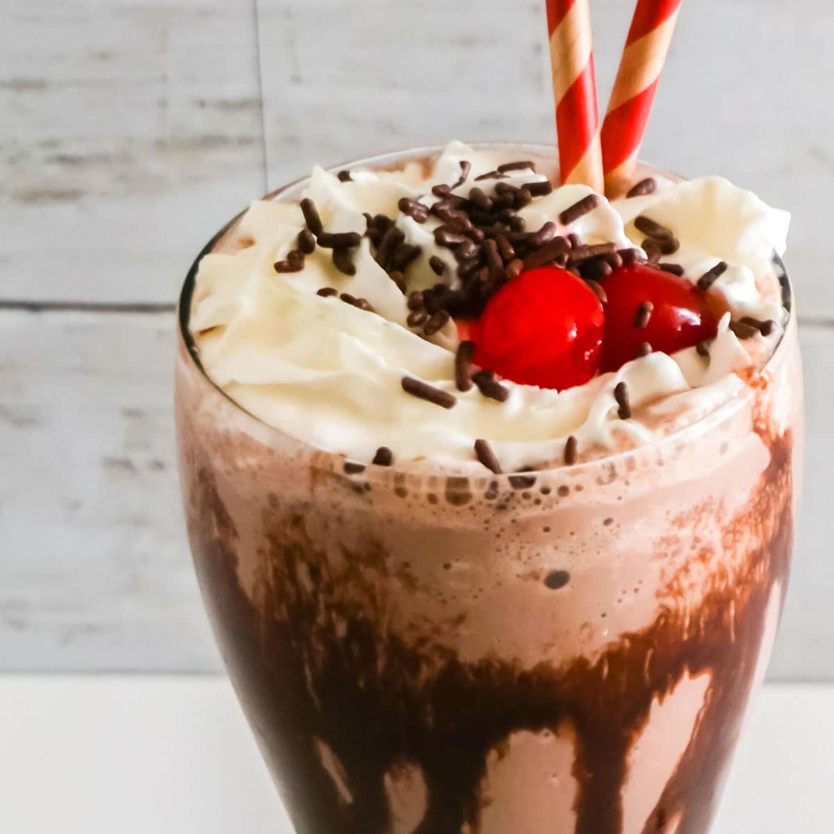 Chololate milk shake