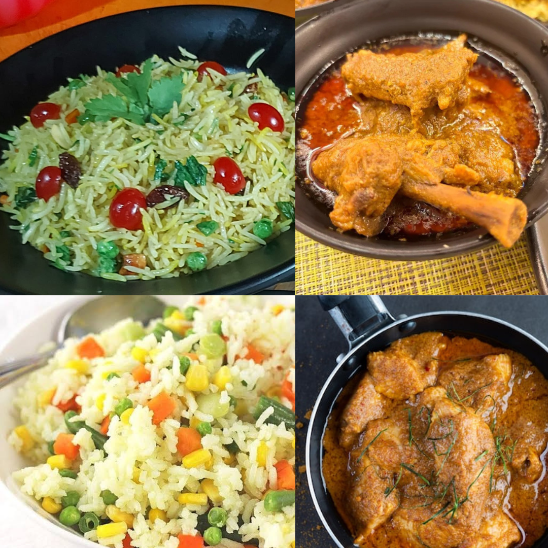 Pulao & 2 pcs Chicken Kosha